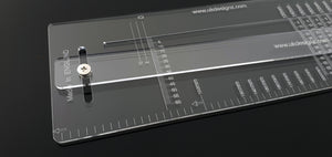 Professional Adjustable Slingshot/Catapult Flat Band Cutting Template