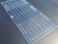 Brand NEW Design by UK Designz - Bottle Neck Flat Band Cutting Template