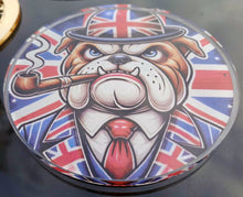 #BRITISH BULLDOG #PATRIOTIC Coasters Set of 4x man cave & lady lair must haves