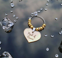 Personalised #Wedding Table Glass Charm Place Setting Stardust theme #Favours