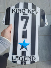 3D Football Wall Plaque in your teams colour and personalised to your specifications