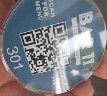 Modern QR Scan to Order Table Badges standard or premium choices