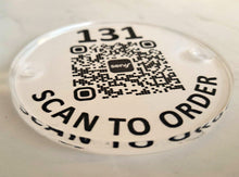 Modern QR Scan to Order Table Markers