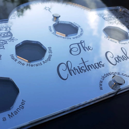 The Christmas Carol - 5 slot 50p piece coin display case