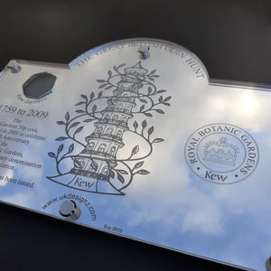 2009 Kew Gardens 50p coin display case - Single slot