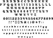Delta Hey Font - Sticky Letters & Numbers