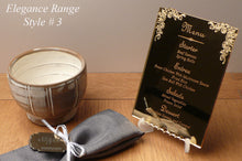 weddings - engagements - napkin holders - wedding favours - coasters - wedding table top signs