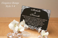 Top Quality Wedding Accessories | Designer invitations | designer invites in acrylic with personalised wording