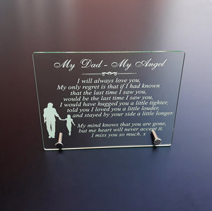 Memorial/Remembrance plaques to remember your loved ones.