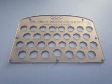 Gold Mirror 30 slot 2012 Olympic 50p coin collection display case