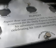 Celebrating 100 years of Rupert Bear 50p Coin Set Display Case 50p Coin Holder