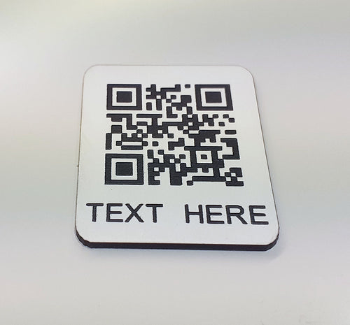 QR Coded Keyrings or Table Fobs that take anyone to any page on the internet you choose